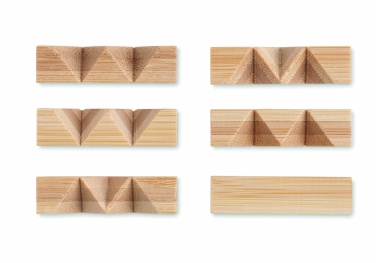 Logotrade business gifts photo of: Bamboo brain teaser star shape