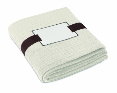 Logo trade promotional gift photo of: Fleece blanket.240 gr/m2