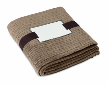 Logo trade business gift photo of: Fleece blanket.240 gr/m2