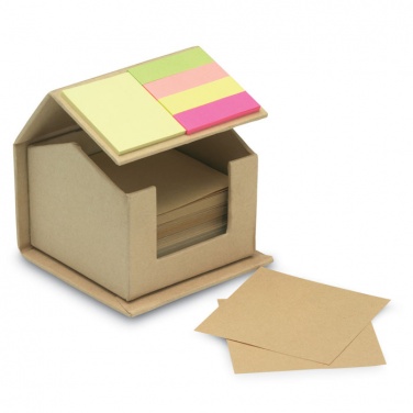 Logotrade promotional gift image of: Memo/sticky notes pad recycled