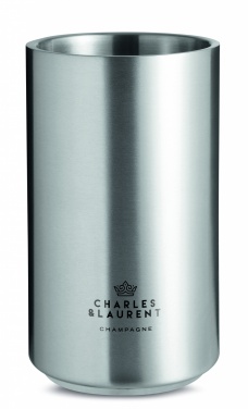 Logo trade corporate gift photo of: Stainless steel bottle cooler