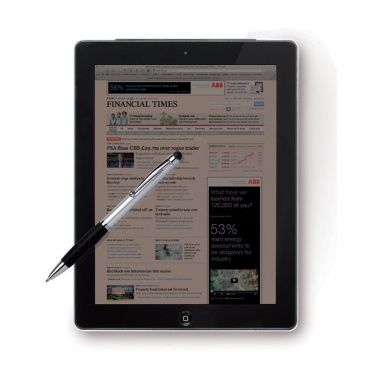 Logotrade advertising products photo of: Twist and touch ball pen