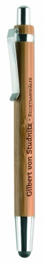 Logotrade corporate gift picture of: Ball pen in ABS and bamboo