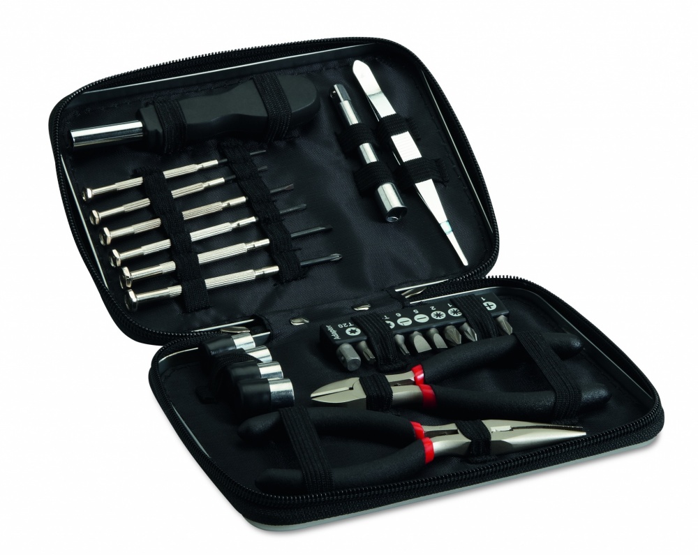 Logotrade promotional items photo of: 26 pcs tool in aluminium case