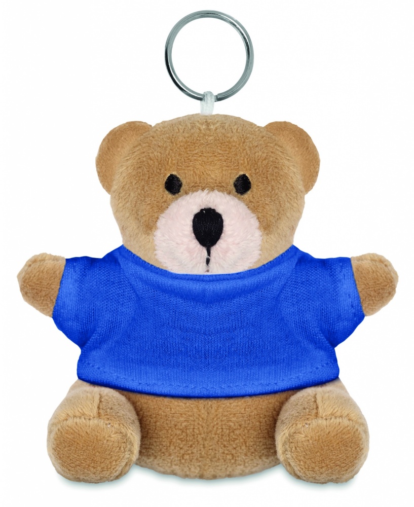 Logotrade promotional item image of: Teddy bear key ring FINLAND