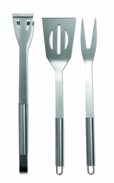 Logo trade advertising product photo of: 3 Barbecue tools in pouch