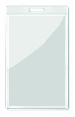 Logotrade promotional item image of: Transparent badge 7.5cmx12.5cm