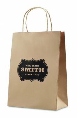 Logo trade promotional giveaways picture of: Gift paper bag medium 150 gr/m²