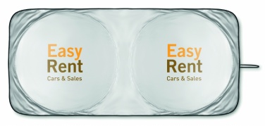 Logo trade business gift photo of: Foldable sun car visor