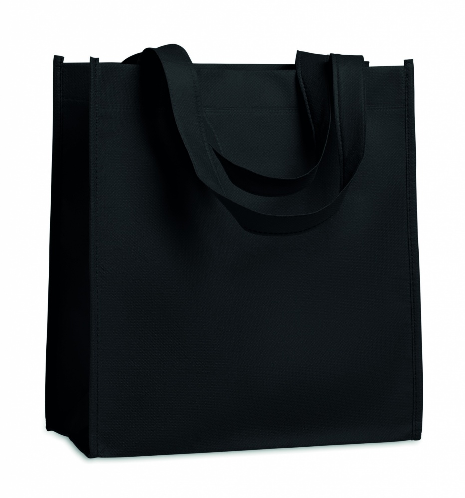 Logo trade promotional merchandise picture of: 80gr/m² nonwoven shopping bag