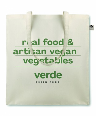 Logo trade business gift photo of: 105gr/m² organic cotton bag
