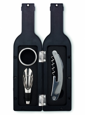 Logo trade corporate gifts picture of: Bottle shape wine set