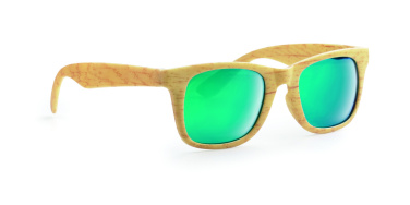 Logotrade promotional merchandise photo of: Wooden look sunglasses MAARDU