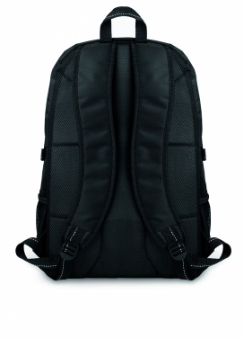 Logo trade promotional products image of: Polyester laptop backpack