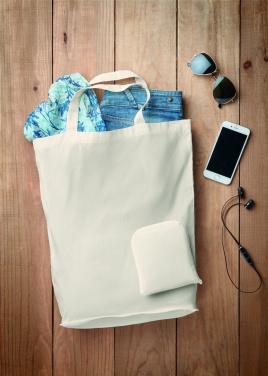 Logo trade promotional items picture of: 100gr/m² foldable cotton bag