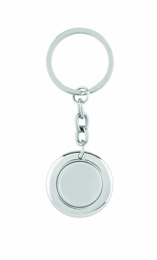 Logo trade promotional items image of: Key ring with token Cēsis