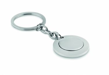 Logo trade promotional item photo of: Key ring with token Cēsis