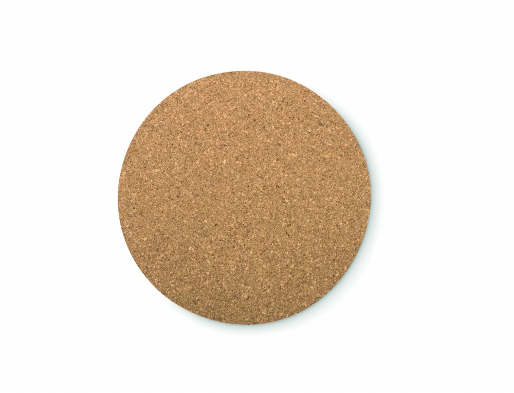 Logotrade promotional giveaways photo of: Round cork coaster