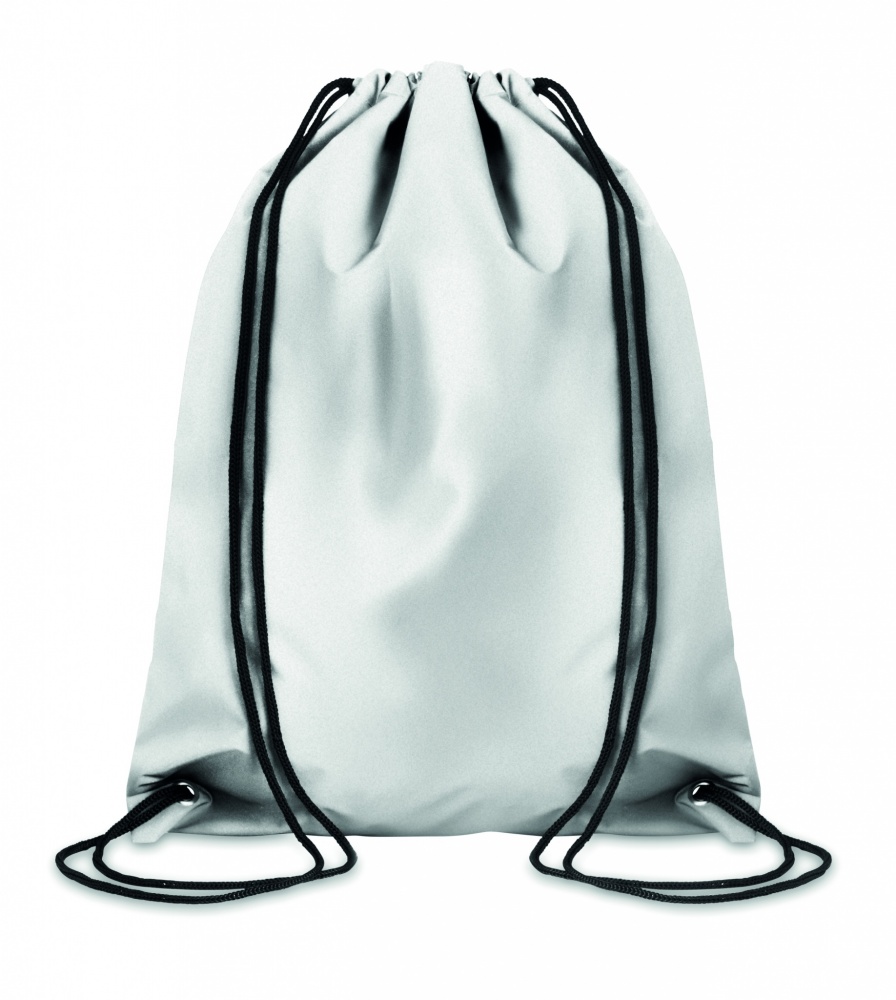 Logotrade business gift image of: High reflective drawstring bag