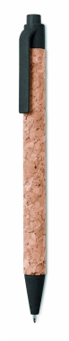 Logo trade promotional giveaway photo of: Cork/ Wheat Straw/ABS ball pen