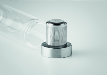 Logo trade promotional items picture of: Single wall glass bottle 500ml