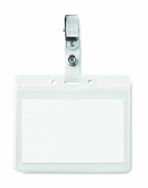 Logotrade promotional merchandise image of: PVC badge holder