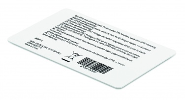 Logotrade promotional merchandise image of: RFID Anti-skimming card