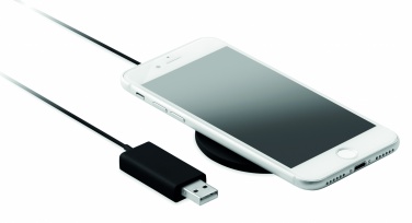 Logo trade promotional merchandise image of: Ultrathin wireless charger 10W