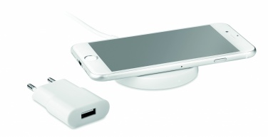 Logotrade advertising products photo of: Wireless charger travel set