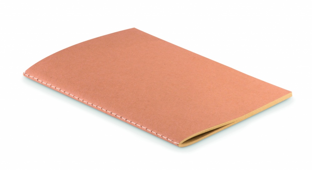 Logo trade promotional merchandise picture of: A5 recycled notebook 80 plain