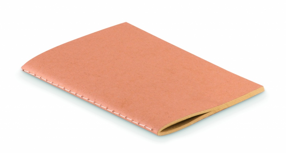Logotrade promotional product picture of: A6 recycled notebook 80 plain