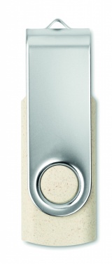 Logo trade promotional products picture of: Wheat straw PP 50/50 USB 16GB