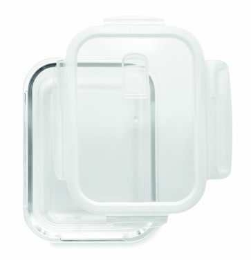 Logo trade advertising products picture of: Glass lunchbox & PP lid 900ml