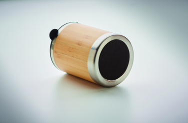 Logotrade business gift image of: Tumbler in bamboo cover 250ml