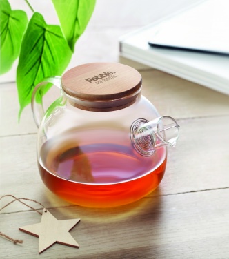 Logotrade promotional items photo of: Teapot borosilicate glass 850ml
