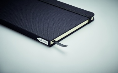 Logo trade promotional giveaway photo of: A5 RPET notebook 80 lined