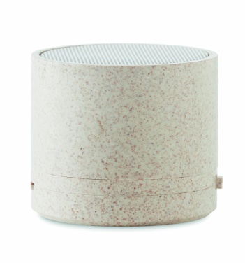 Logotrade promotional giveaway image of: 3W speaker in wheat straw/ABS