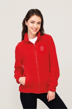 Logo trade business gifts image of: NORTH WOMEN ZIPPED FLEECE