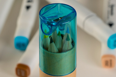 Logo trade promotional products picture of: Wooden crayons BECKY