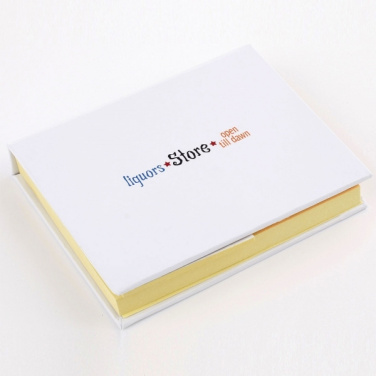 Logo trade promotional giveaways picture of: Adhesive notepad PALMA
