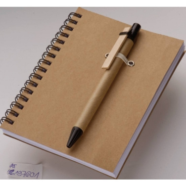 Logotrade promotional items photo of: A6 ECO Notepad KEYSTONE