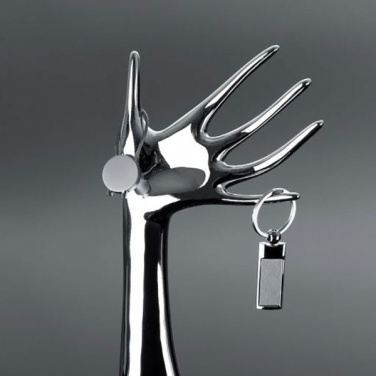 Logo trade advertising products image of: Keyring SLIM