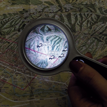 Logotrade corporate gifts photo of: Magnifying glass with LED GLOUCESTER