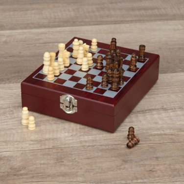 Logo trade promotional merchandise image of: Chess wine set SAN GIMIGNANO