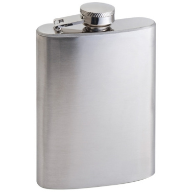 Logotrade promotional giveaway picture of: Stainless steel hip flask FRESNO 104 ml