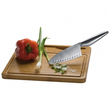 Logo trade promotional gifts picture of: Cutting board with knife MANTOVA