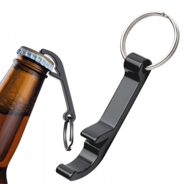 Logo trade promotional merchandise photo of: Keyring - bottle opener WORCESTER