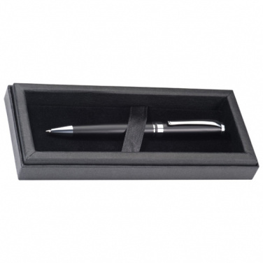 Logo trade business gifts image of: Metal ballpen CLAYTON