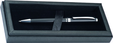 Logo trade promotional giveaway photo of: Metal ballpen CLAYTON