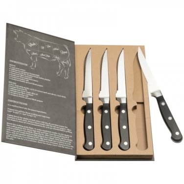 Logotrade promotional product picture of: Steak knife set LONDON